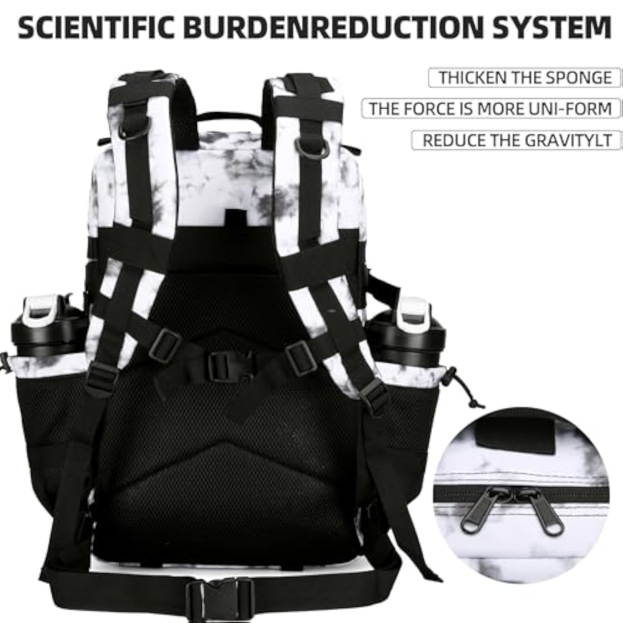 Hydration Backpack, Tactical Water Backpack with 3L Bladder